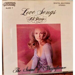 101 Strings Love Songs Music CD Stereo 42 Minutes Romantic Classics 37194cd